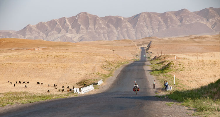 Voyage en vélo couché en Asie Centrale, Cyclotourisme en Ouzbékistan, Aventure vélocipédique aux confins de l'Himalaya